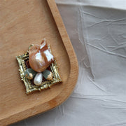 baroque pearl pendant