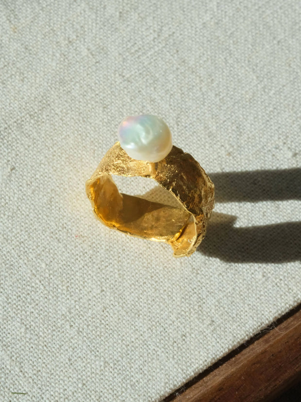 shattered elegance tassel ring