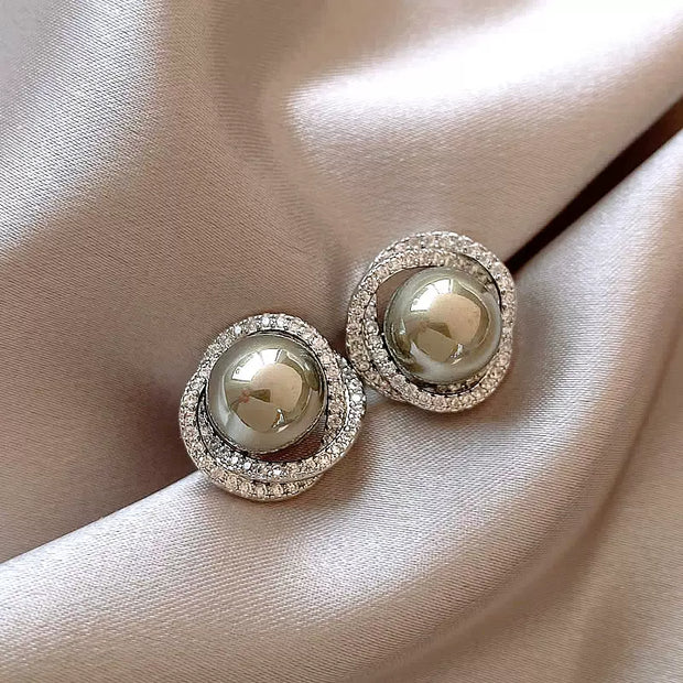 handmade pearl earrings