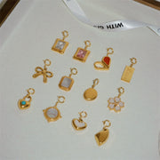 Disassembly non-fading 14K gold-plated pearl necklace