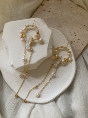 unique handmade tassel elegance earrings