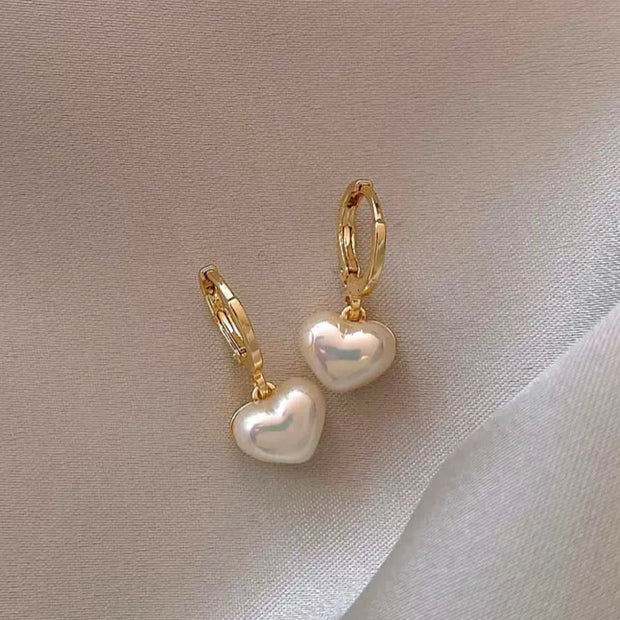 handmade pearl earrings