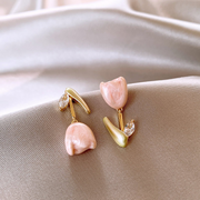 adorable tulip earrings