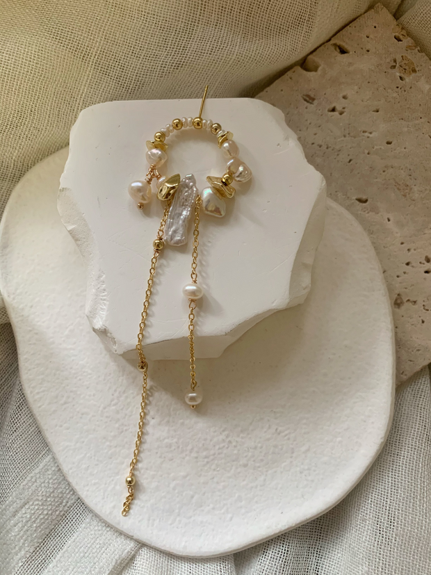 unique handmade tassel elegance earrings