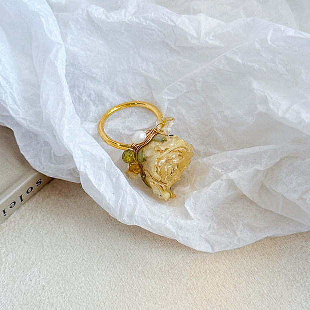 handmade rose tassel bohemian set