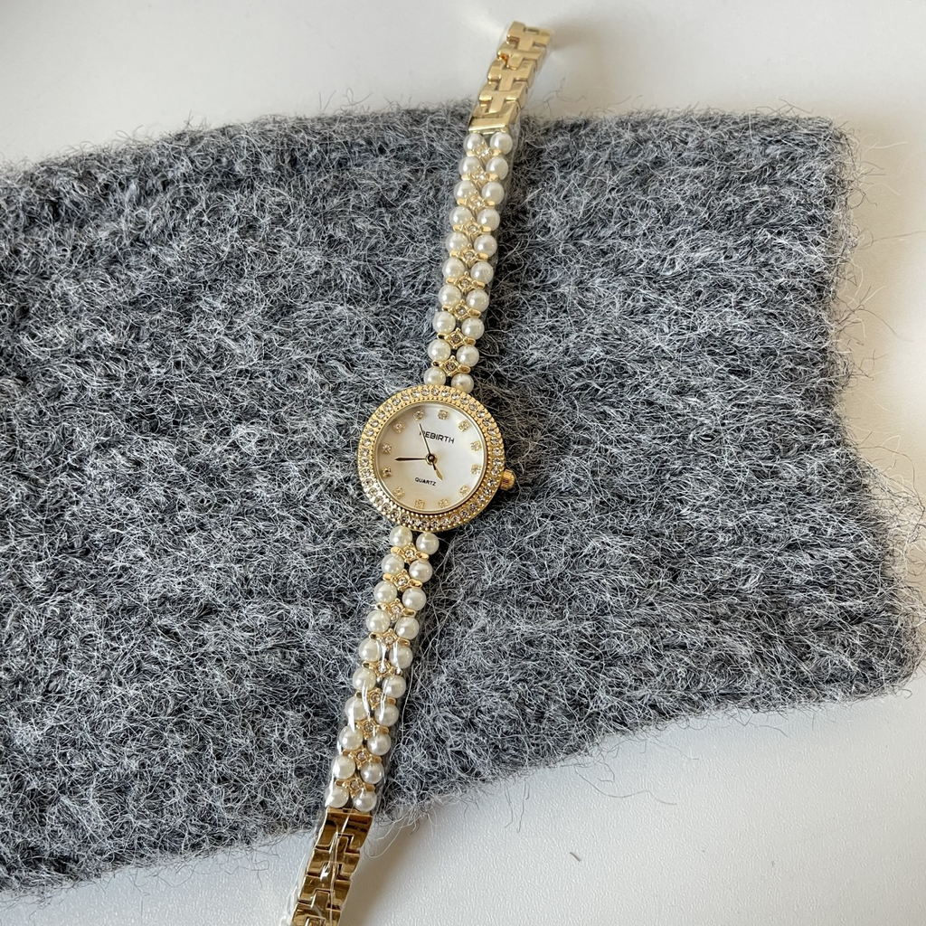 Original Vintage-inspired Steel & Gold Bracelet Watch