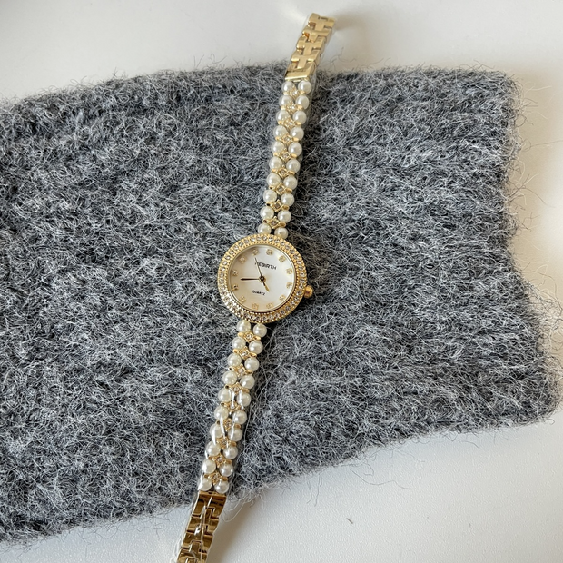Original Vintage-inspired Steel & Gold Bracelet Watch