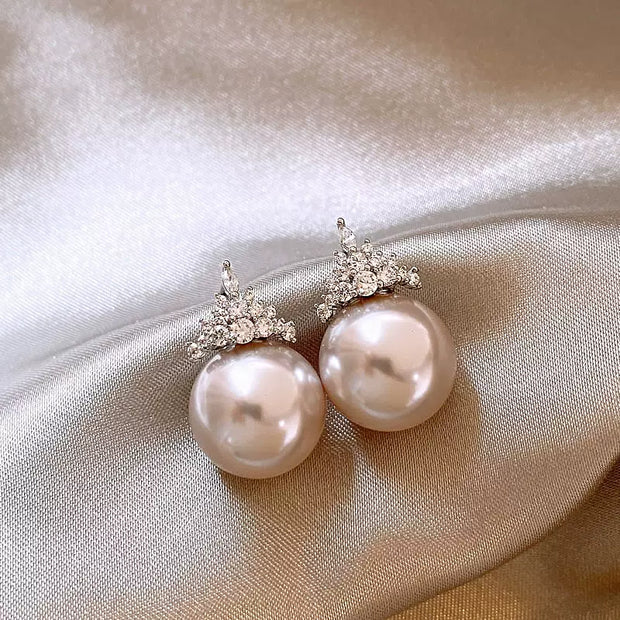 pearl earrings