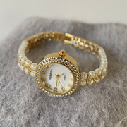 Original Vintage-inspired Steel & Gold Bracelet Watch