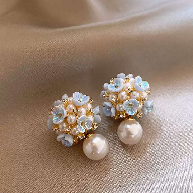 pearl earrings