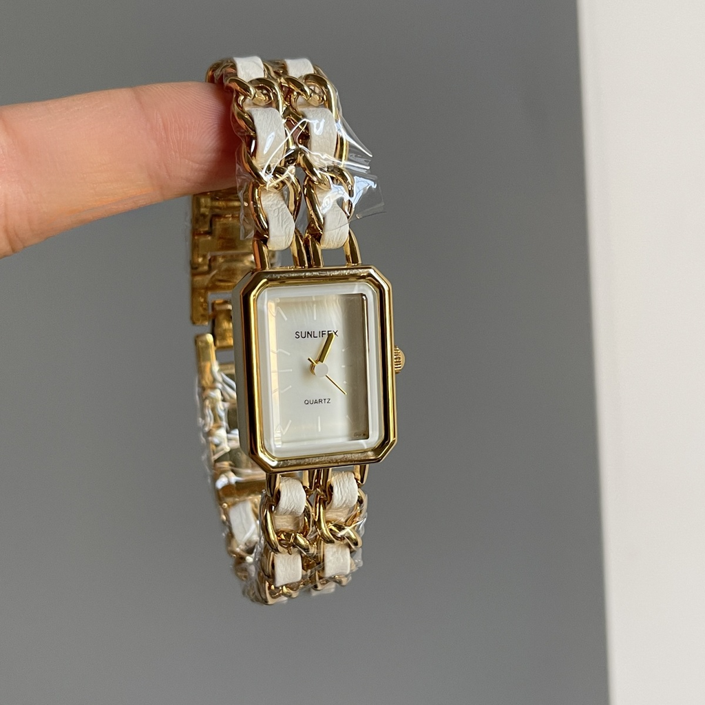 Original Vintage-inspired Steel & Gold Bracelet Watch