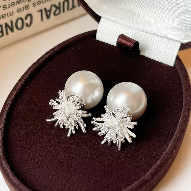 pearl earrings
