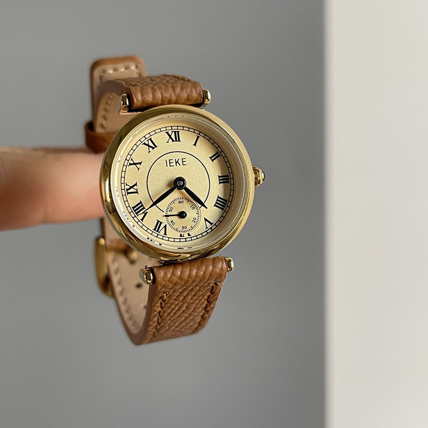 Original Vintage-inspired Steel & Gold Bracelet Watch