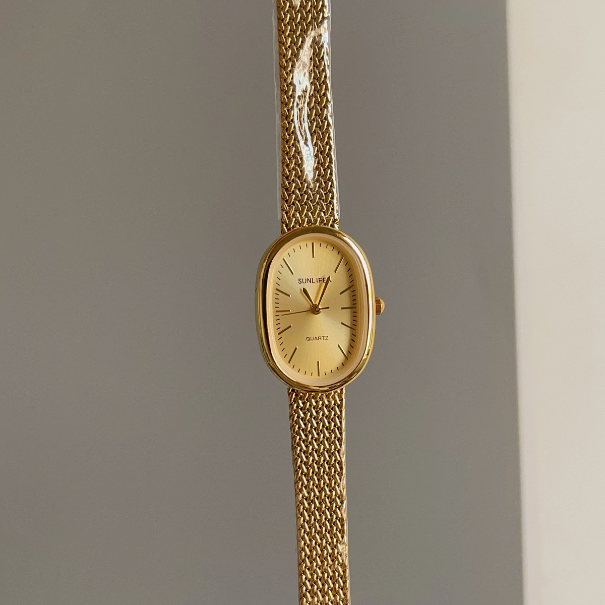 Original Vintage-inspired Steel & Gold Bracelet Watch