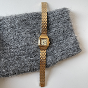 Original Vintage-inspired Steel & Gold Bracelet Watch