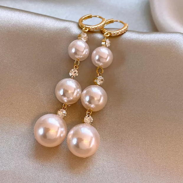 pearl earrings
