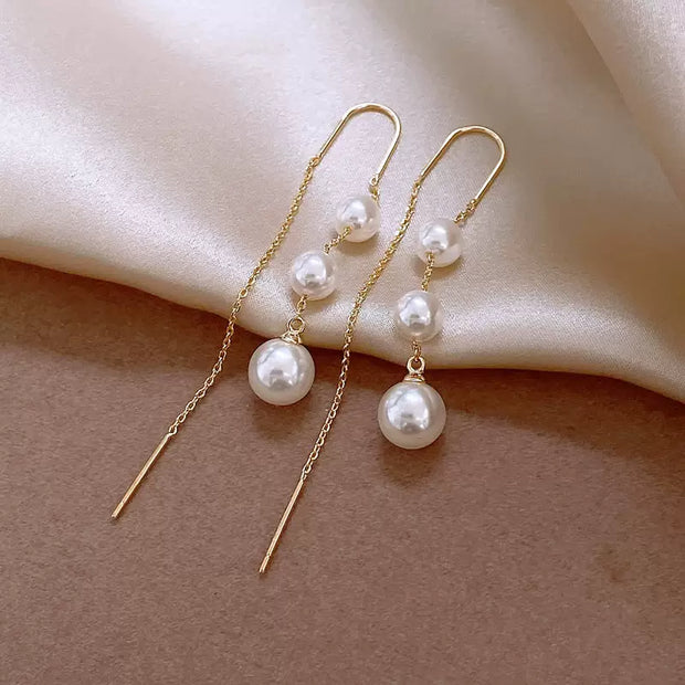 pearl earrings