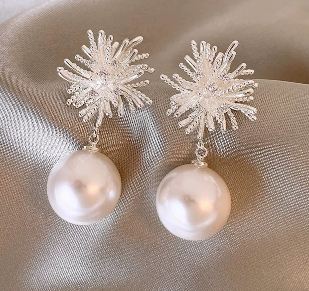 pearl earrings