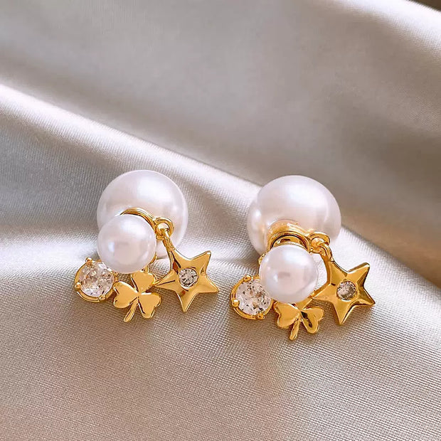 pearl earrings