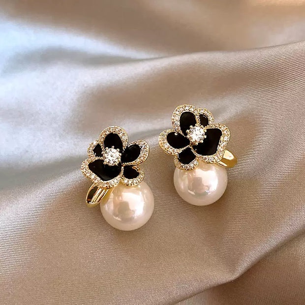 pearl earrings
