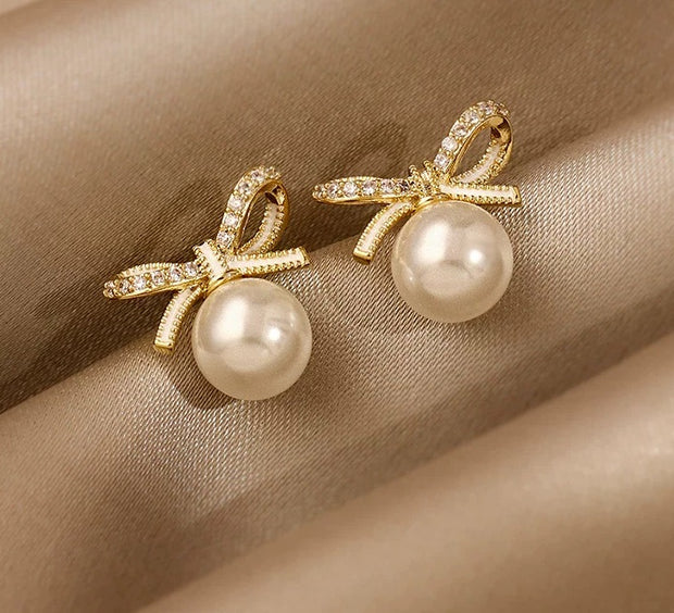 pearl earrings