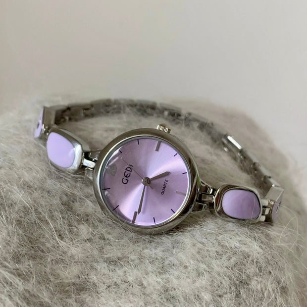 Artisanal Lavender Quartz Watch