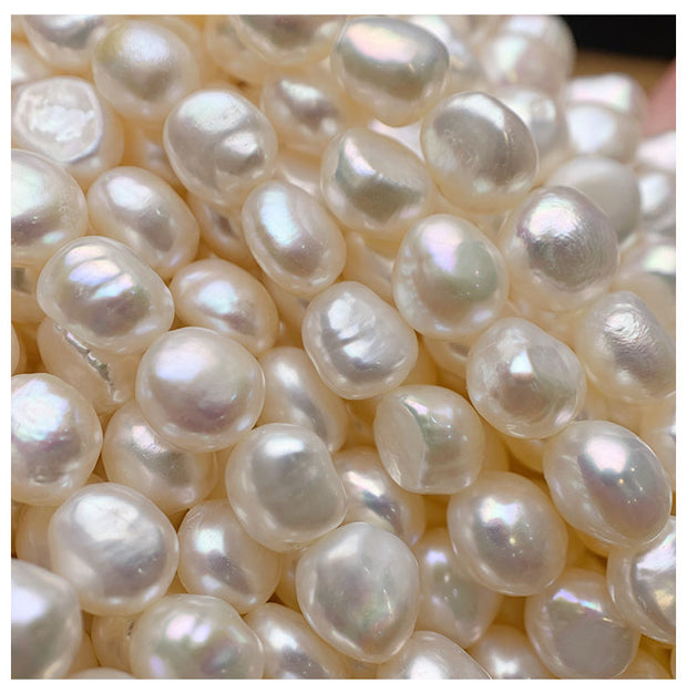 baroque shaped natural freshwater pearl necklace