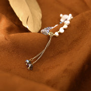 Original Baroque Green Crystal Freshwater Pearl Necklace