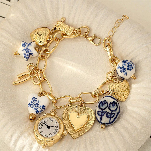 Starfish Shell Beaded Summer Beach Ocean Bracelet