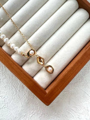 raindrop pearl necklace