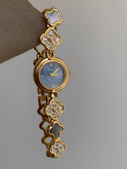 Four-leaf Clover Diamond-set Watch