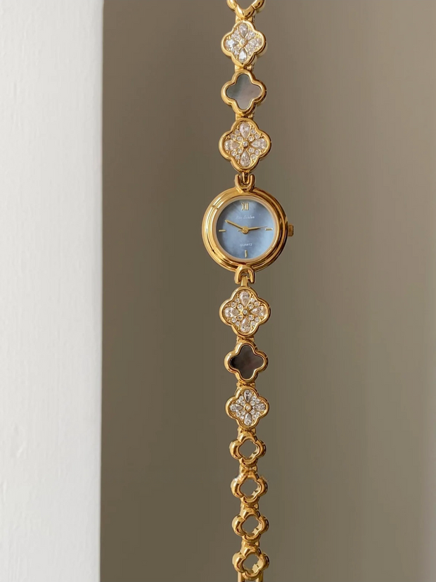 Four-leaf Clover Diamond-set Watch