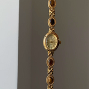 Original Miniature  Tiger's Eye Watch