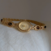 Original Miniature  Tiger's Eye Watch