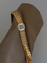 Gold Zircon Sparkling Ladies' Watch
