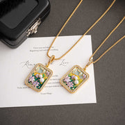handmade baroque pearl pendant