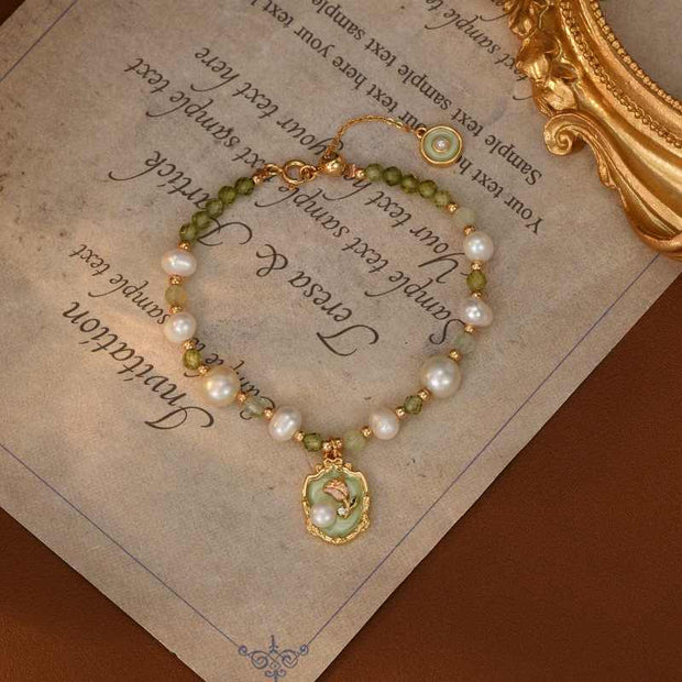 monet garden series (Including necklace, earrings, ring and bracelet)