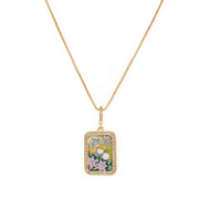 handmade baroque pearl pendant