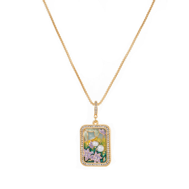 handmade baroque pearl pendant