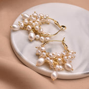 Natural Pearl Summer Earrings