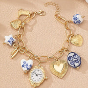 Starfish Shell Beaded Summer Beach Ocean Bracelet
