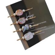 handmade wire wrapped vintage french baroque pearl hair clip