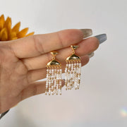 sterling silver shell earrings